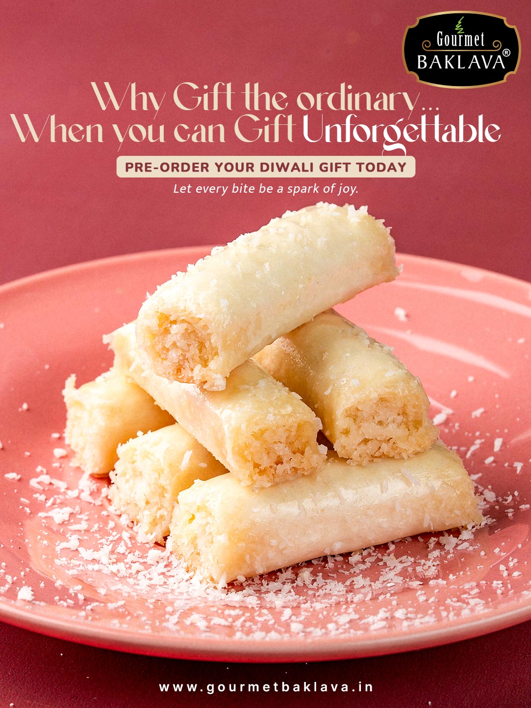 Gourmet Baklava meta ad