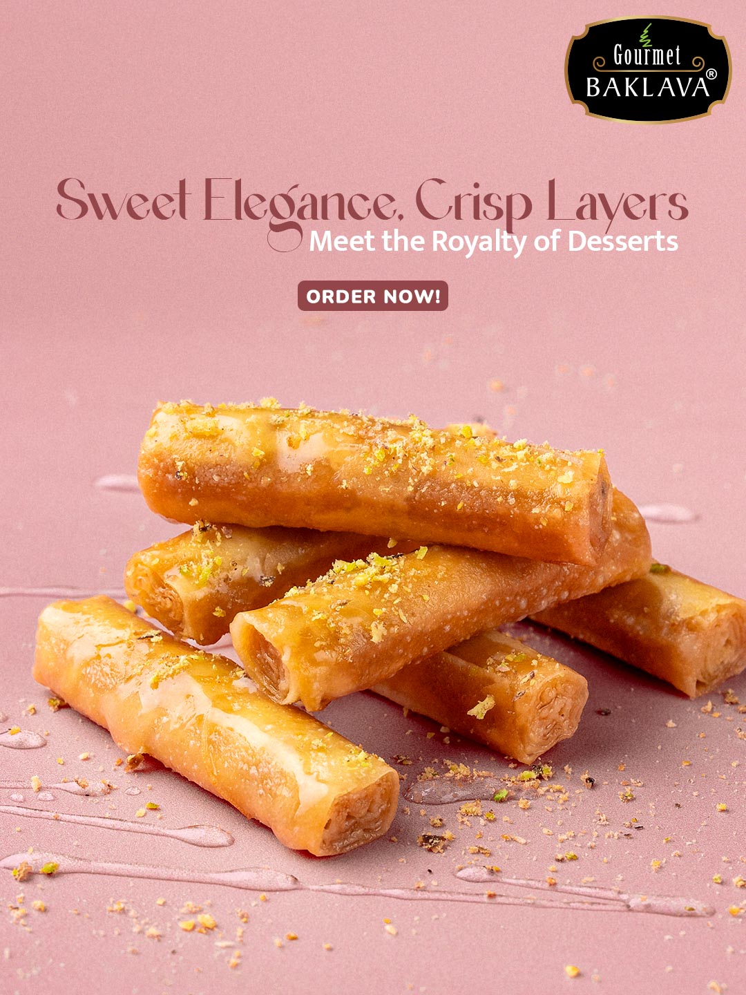 Gourmet Baklava meta ad