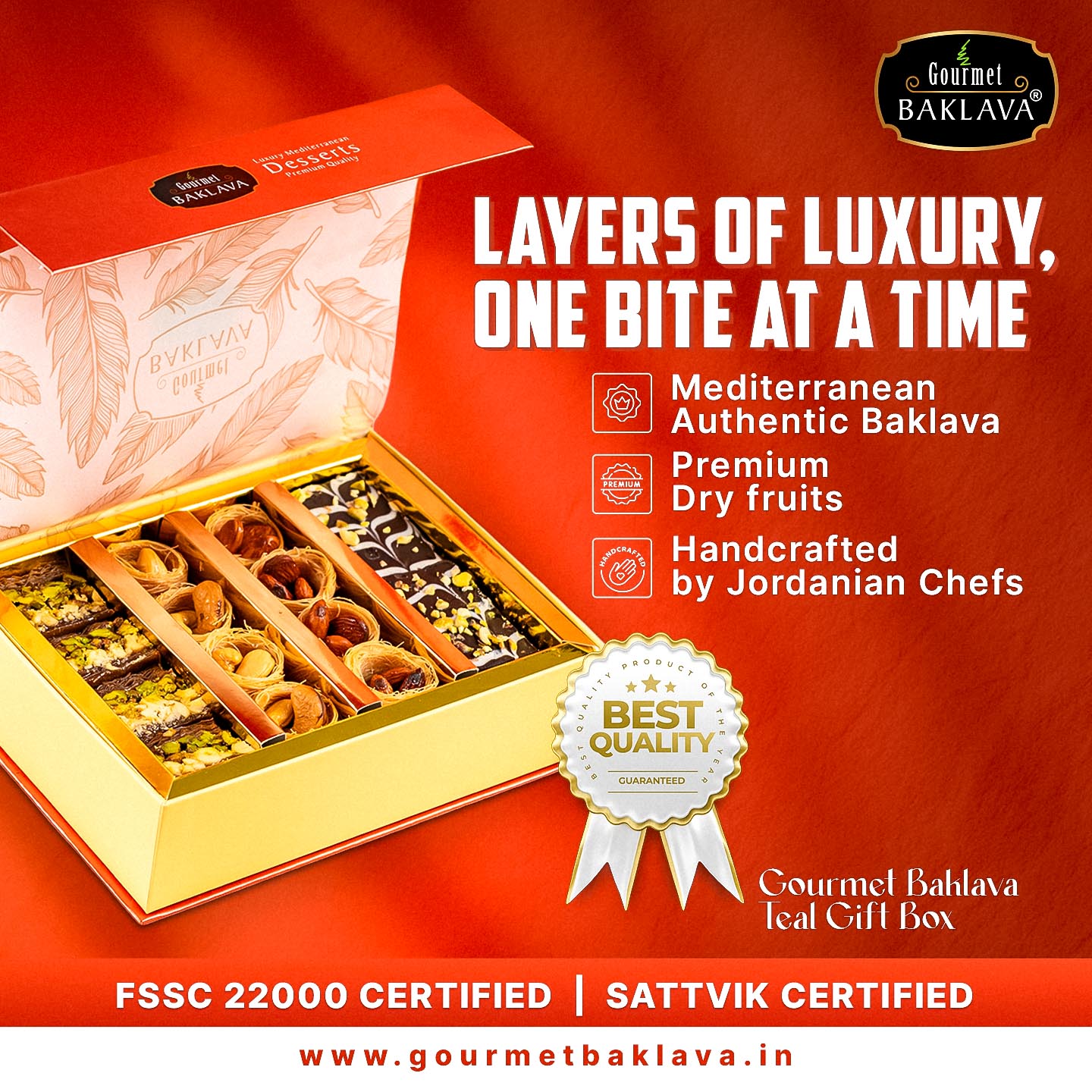 Gourmet Baklava meta ad