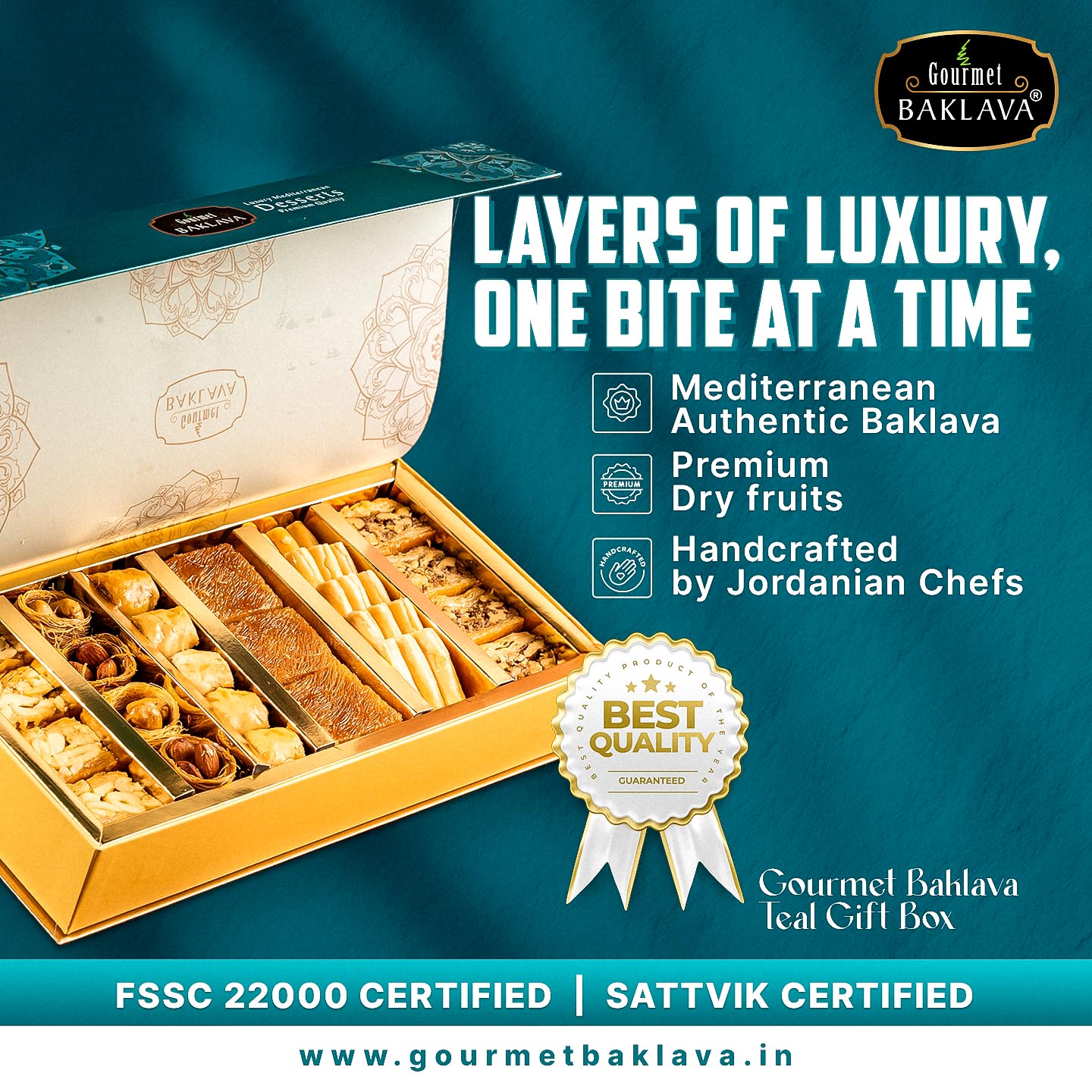 Gourmet Baklava meta ad