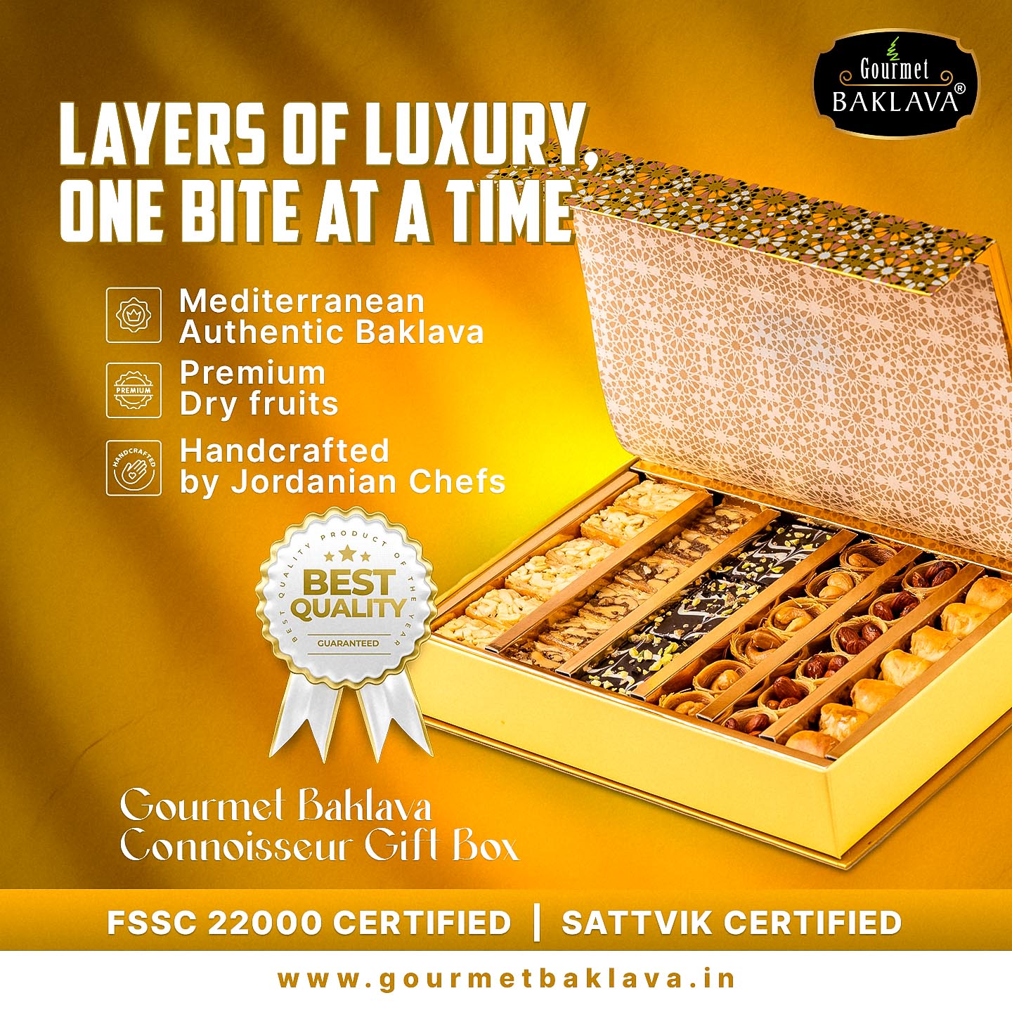 Gourmet Baklava meta ad