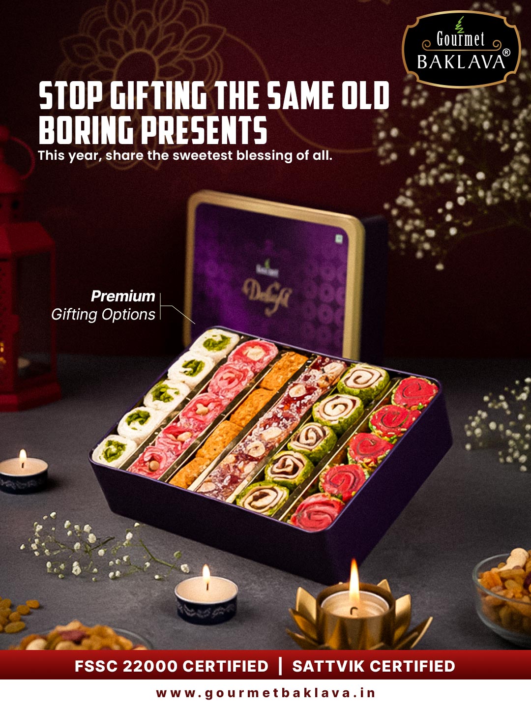 Gourmet Baklava meta ad