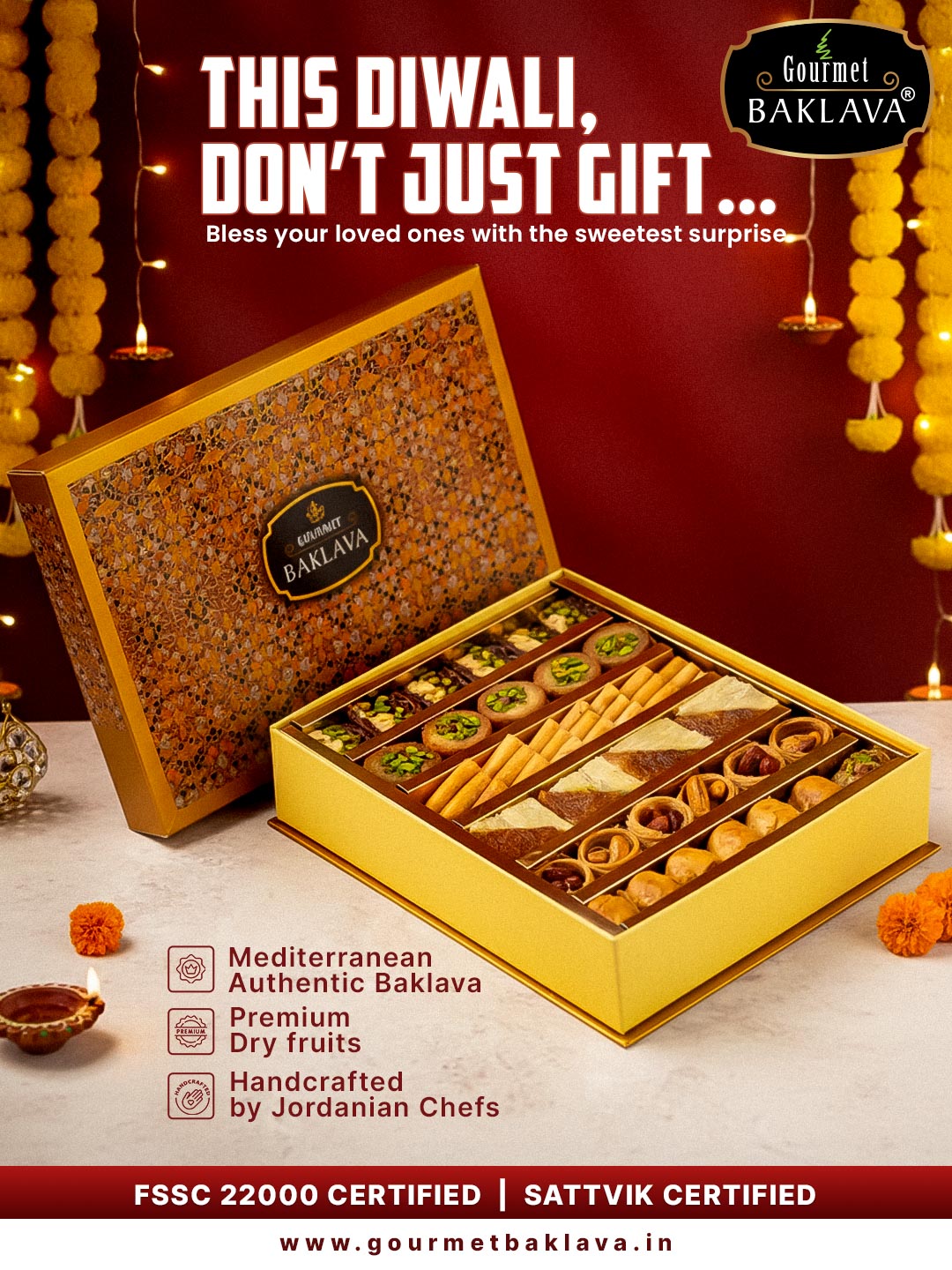 Gourmet Baklava meta ad