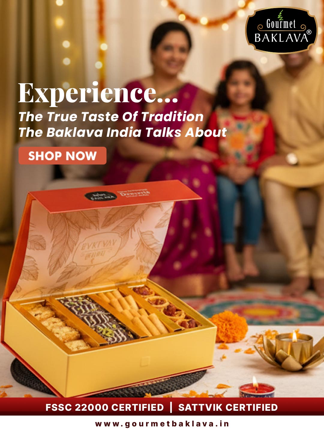 Gourmet Baklava meta ad