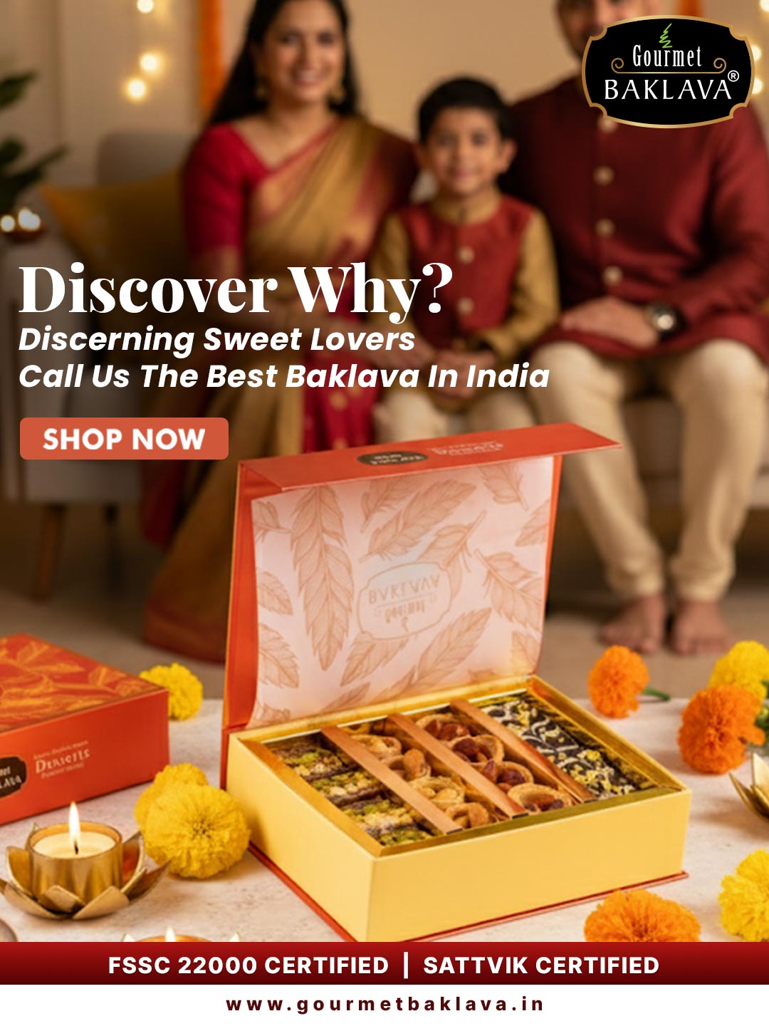 Gourmet Baklava meta ad