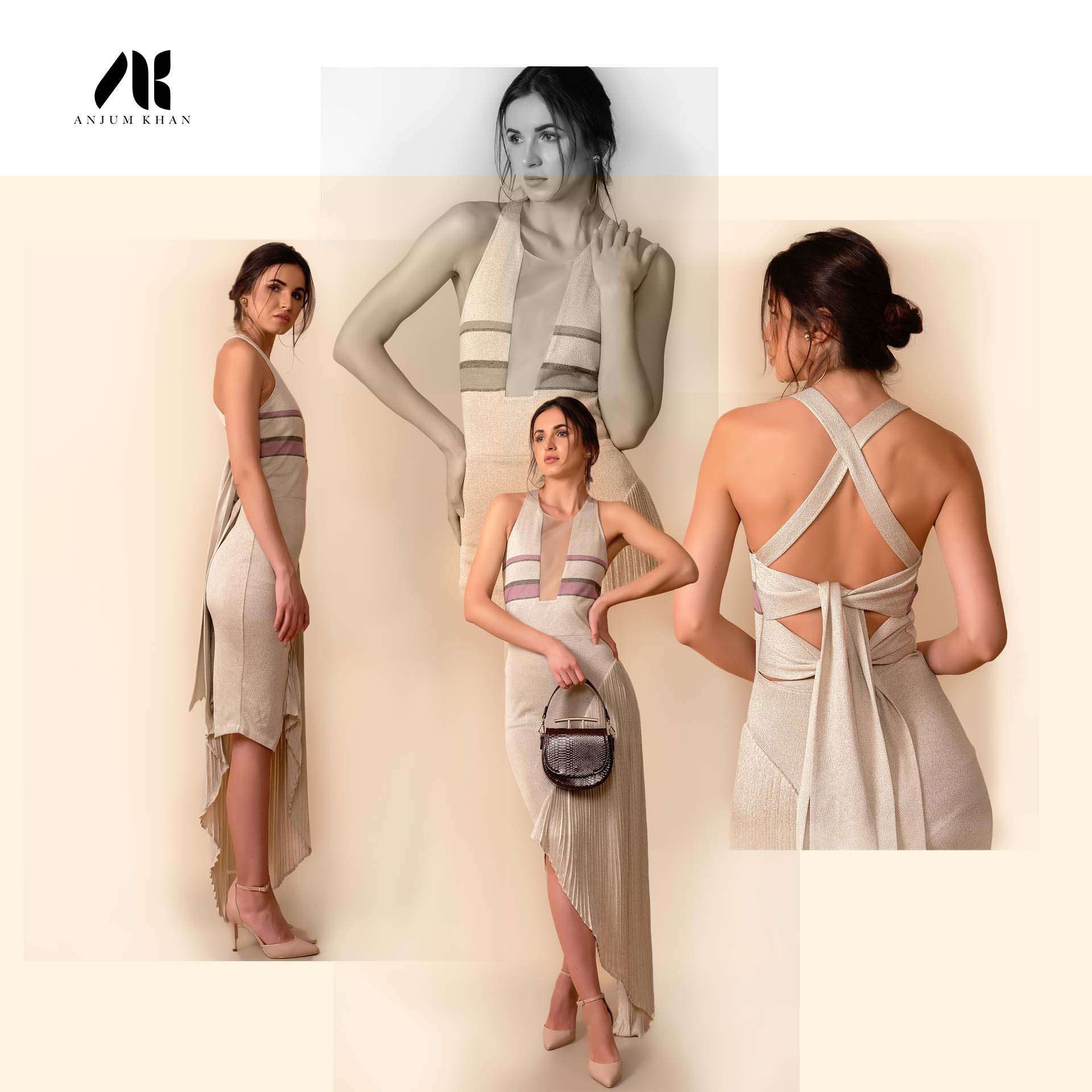 Anjum Khan social media design by Himanshu Narwaria