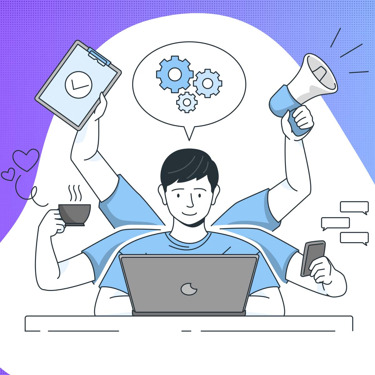 Econz social media design by Himanshu Narwaria