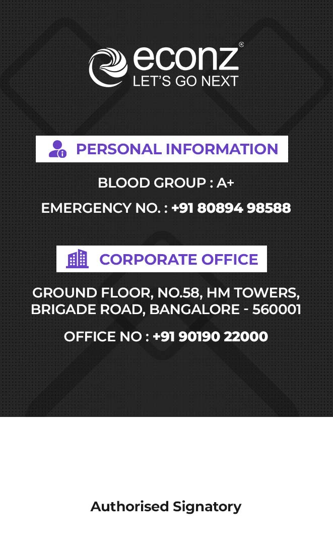 Econz social media design by Himanshu Narwaria