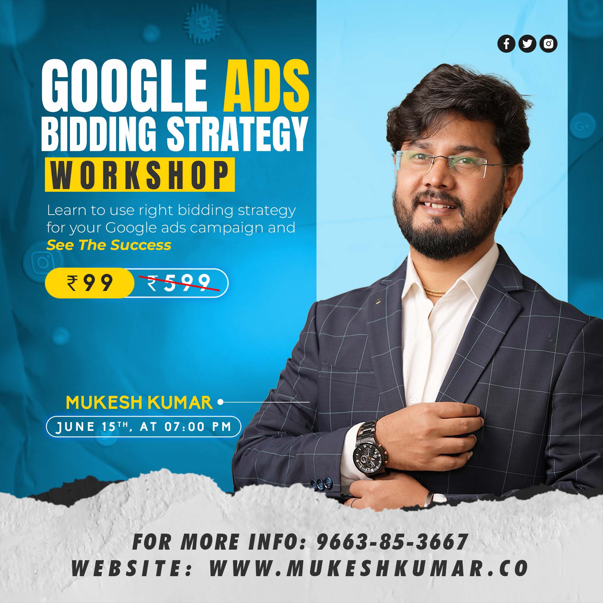 Genexis social media design by Himanshu Narwaria