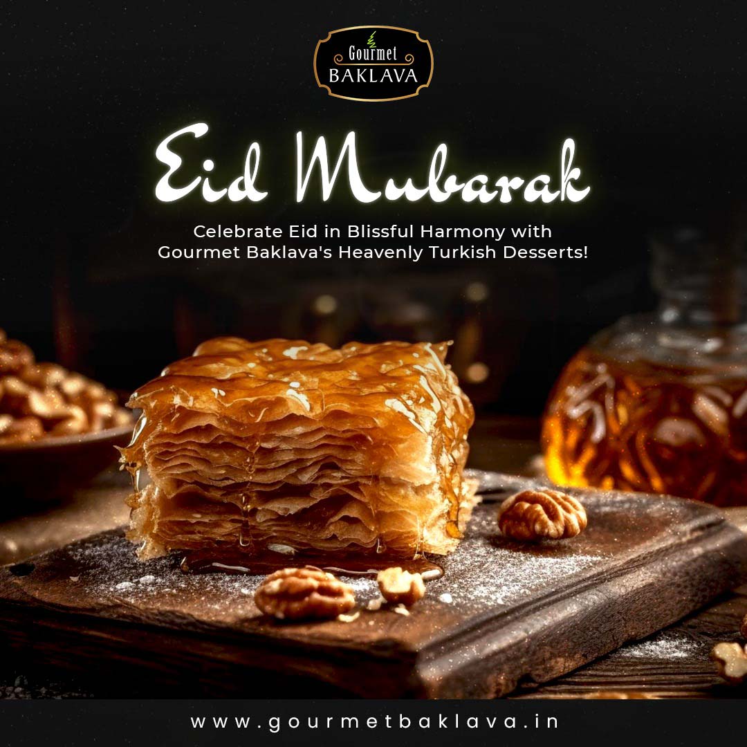 Gourmet Baklava social media design by Himanshu Narwaria