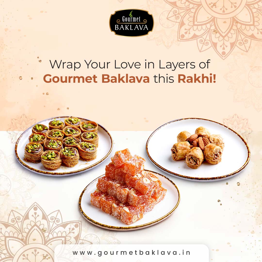 Gourmet Baklava social media design by Himanshu Narwaria