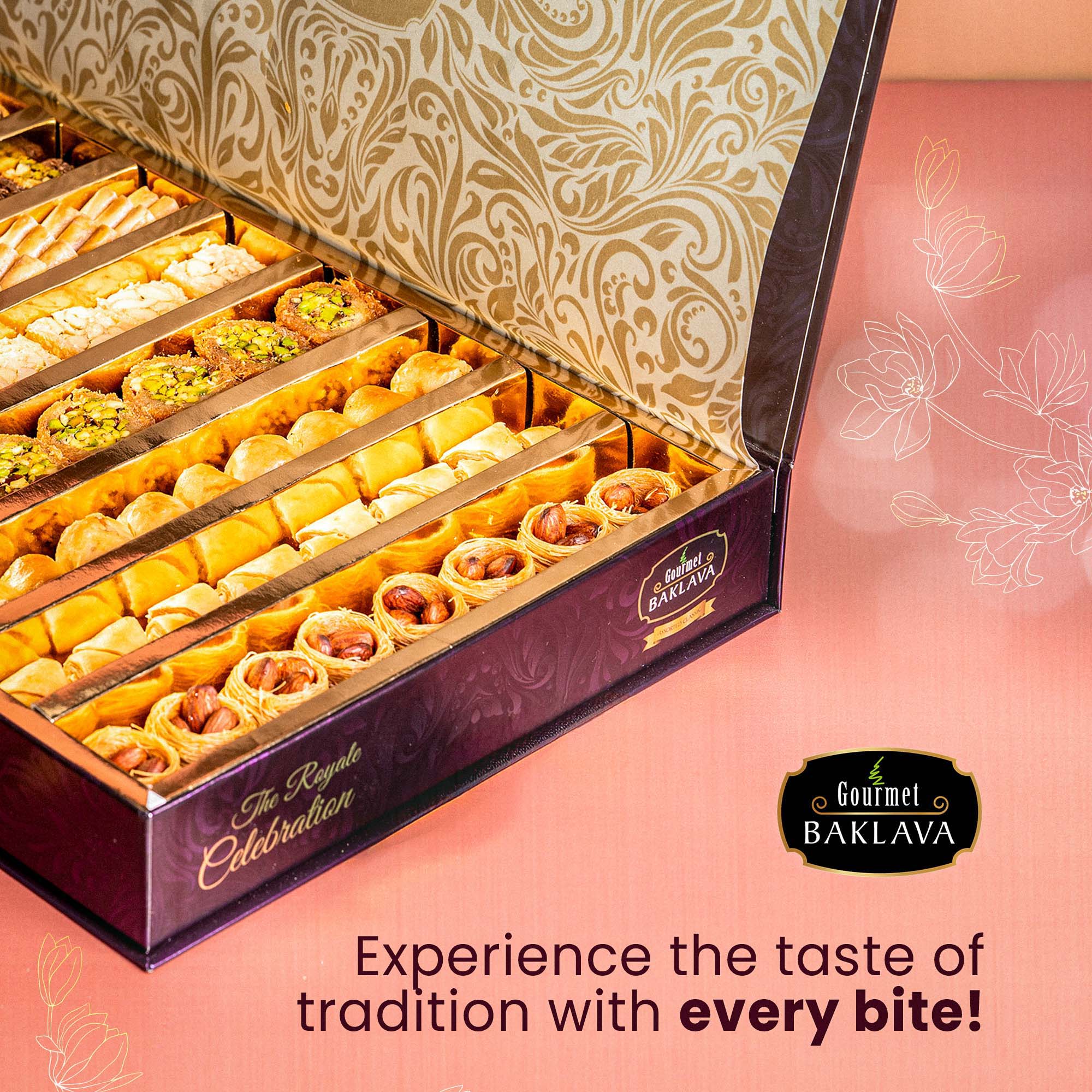 Gourmet Baklava social media design by Himanshu Narwaria