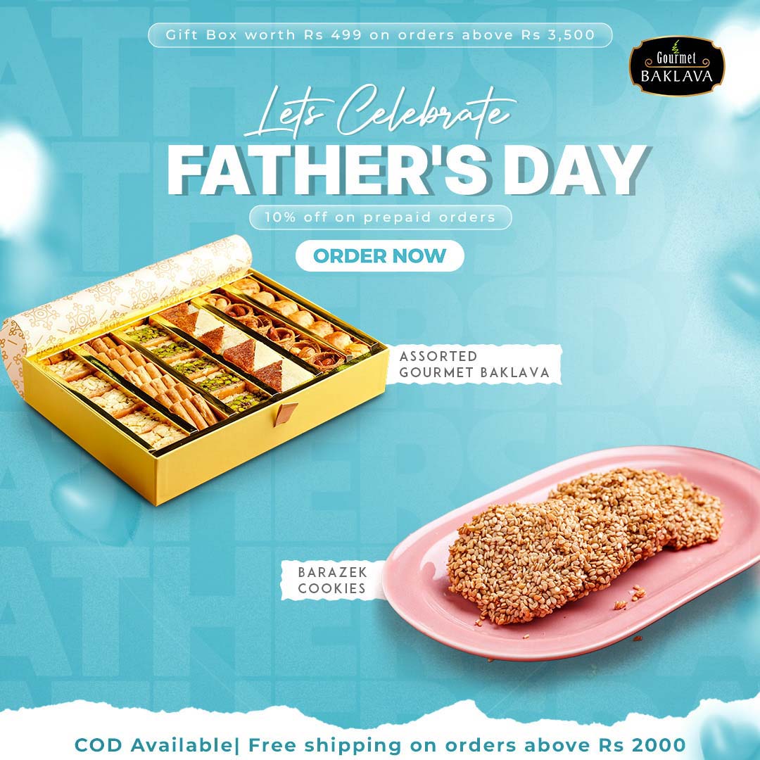 Gourmet Baklava social media design by Himanshu Narwaria