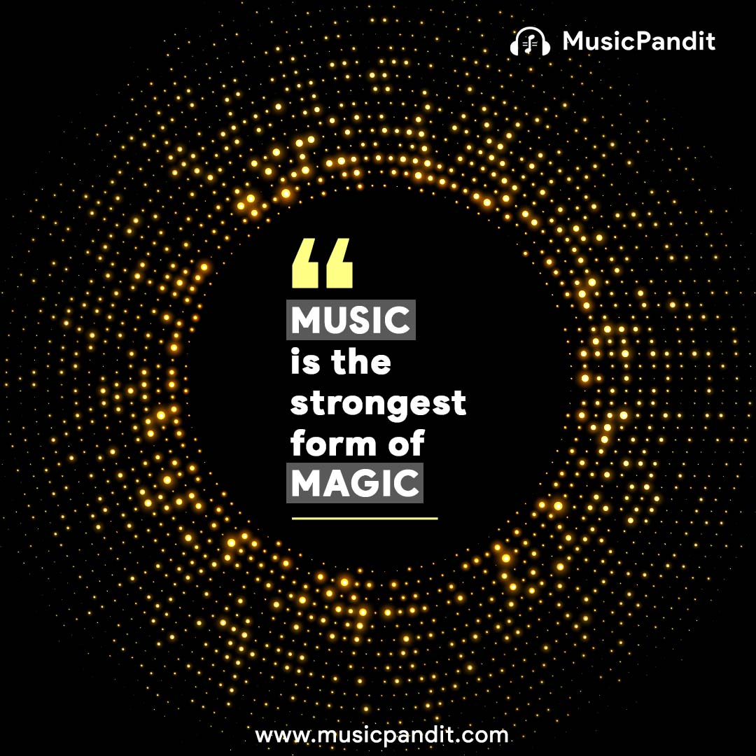 MusicPandit social media design by Himanshu Narwaria