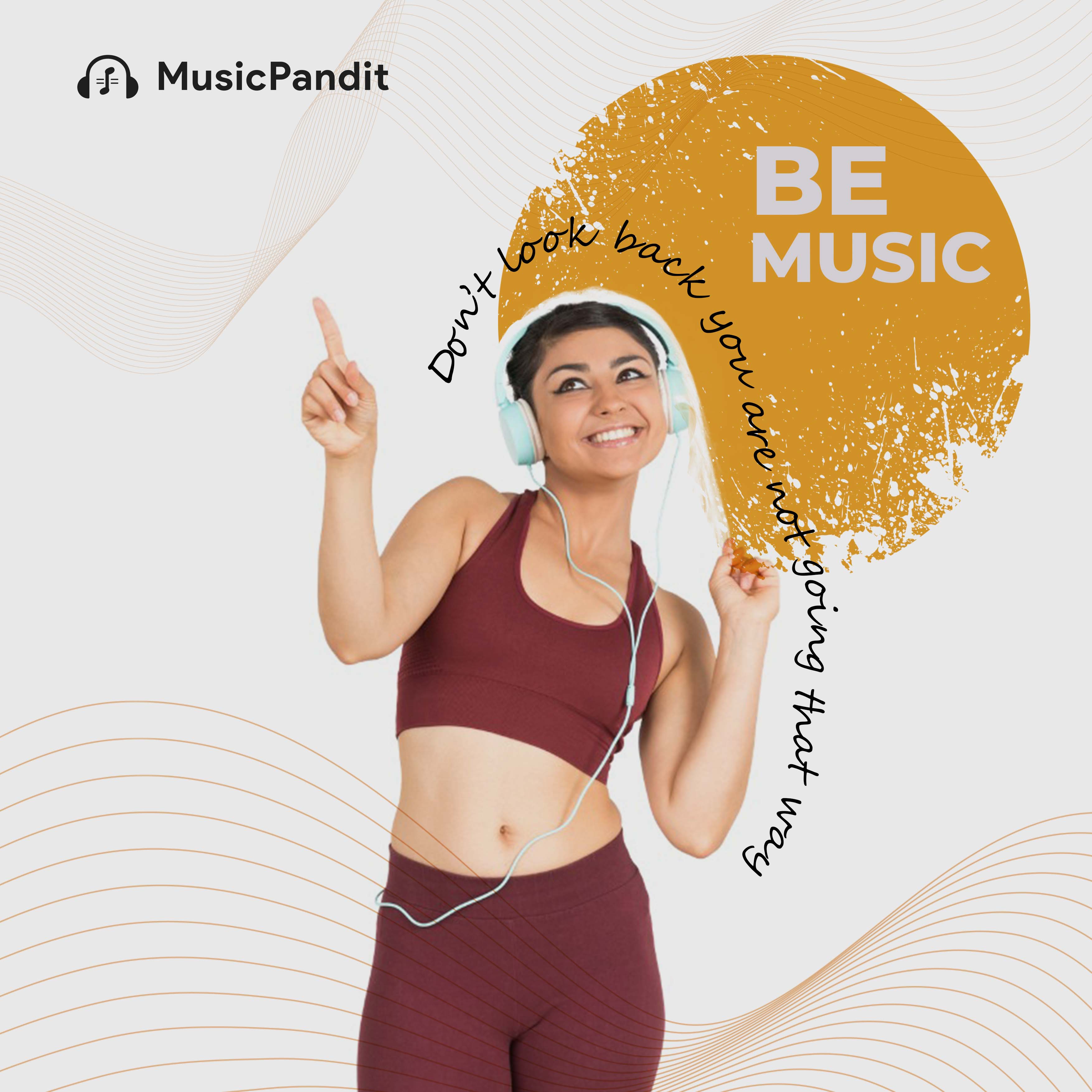 MusicPandit social media design by Himanshu Narwaria