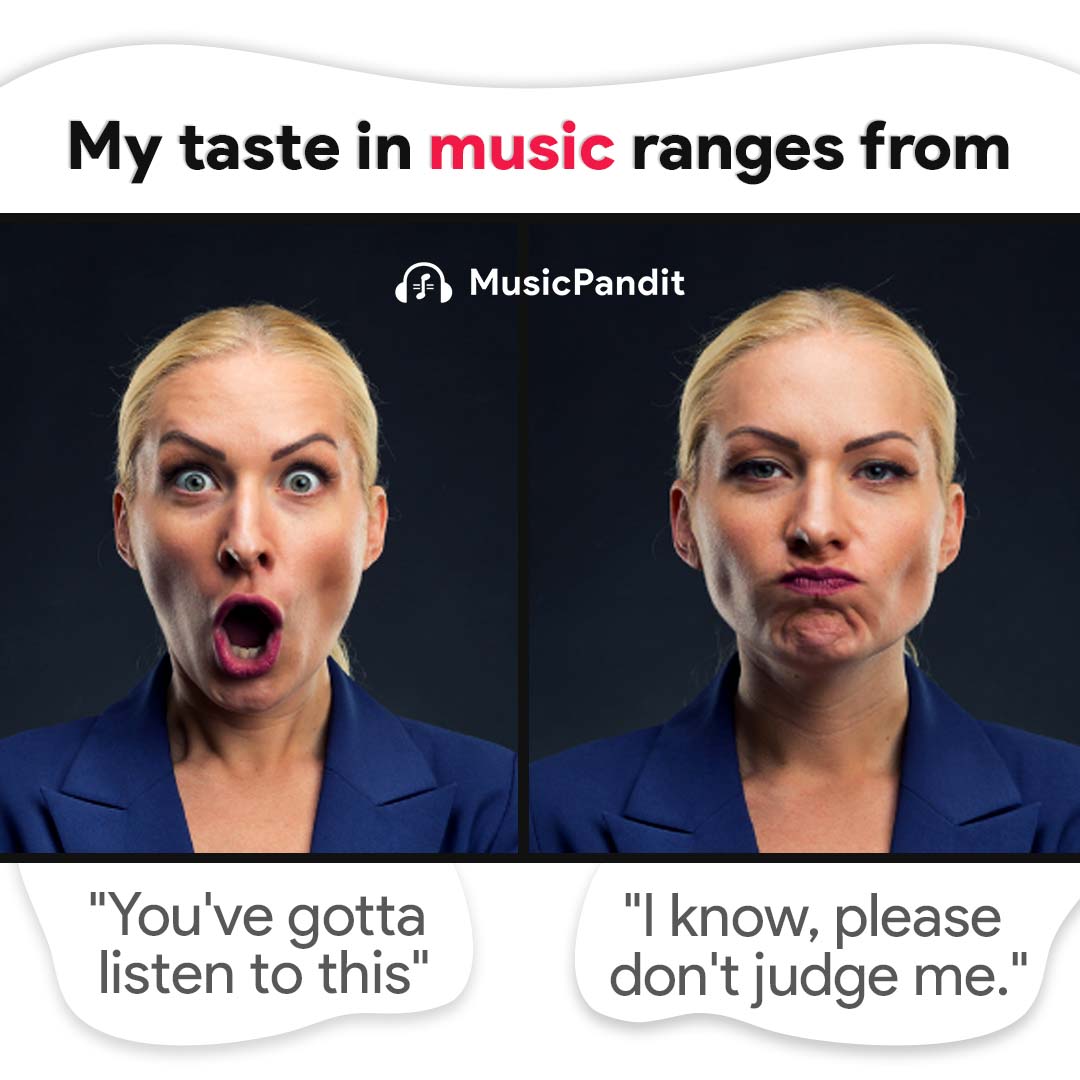 MusicPandit social media design by Himanshu Narwaria