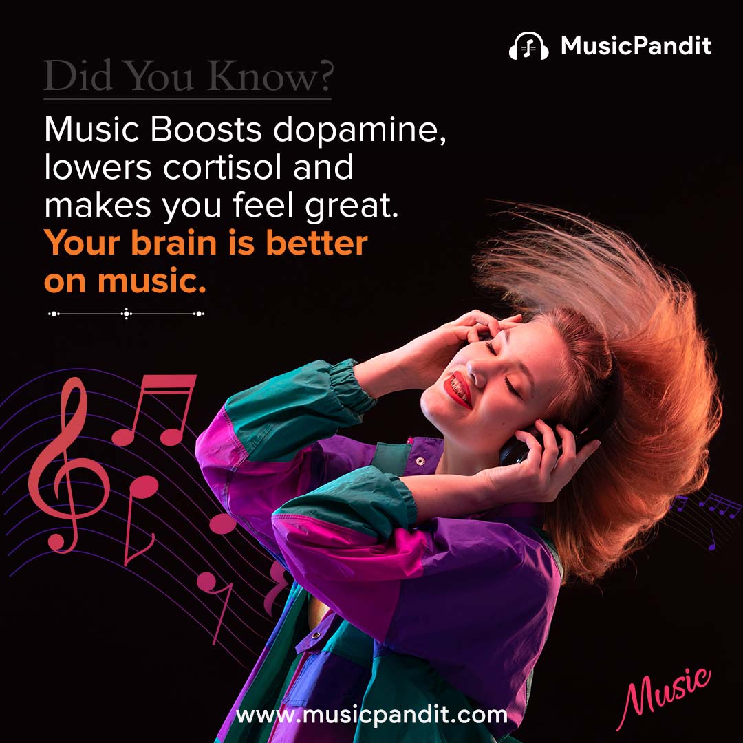 MusicPandit social media design by Himanshu Narwaria