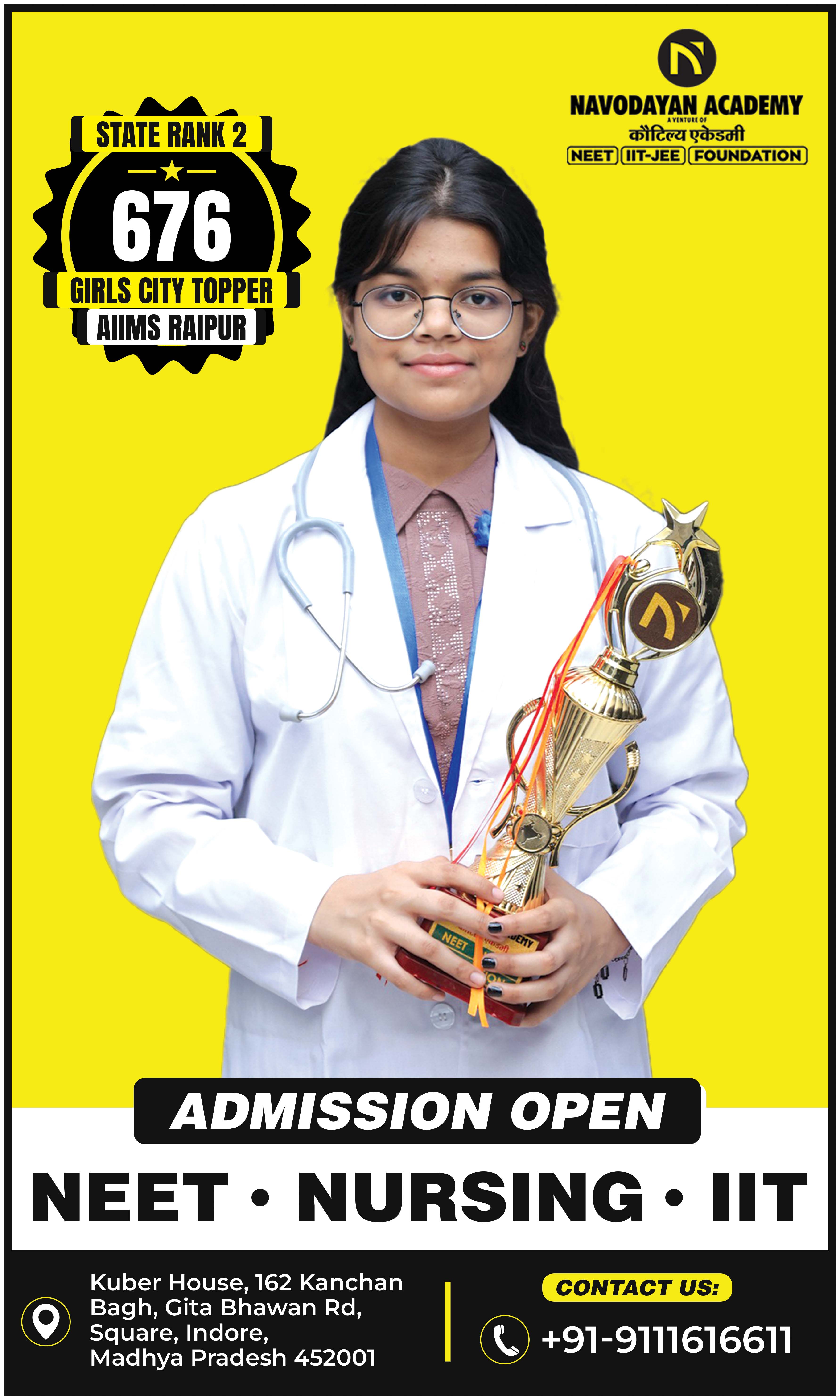Navodayan Academy social media design by Himanshu Narwaria