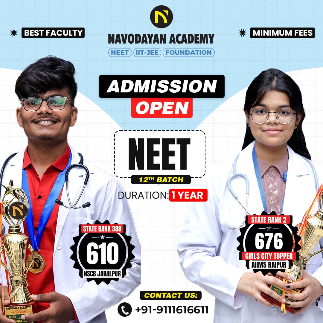 Navodayan Academy social media design by Himanshu Narwaria