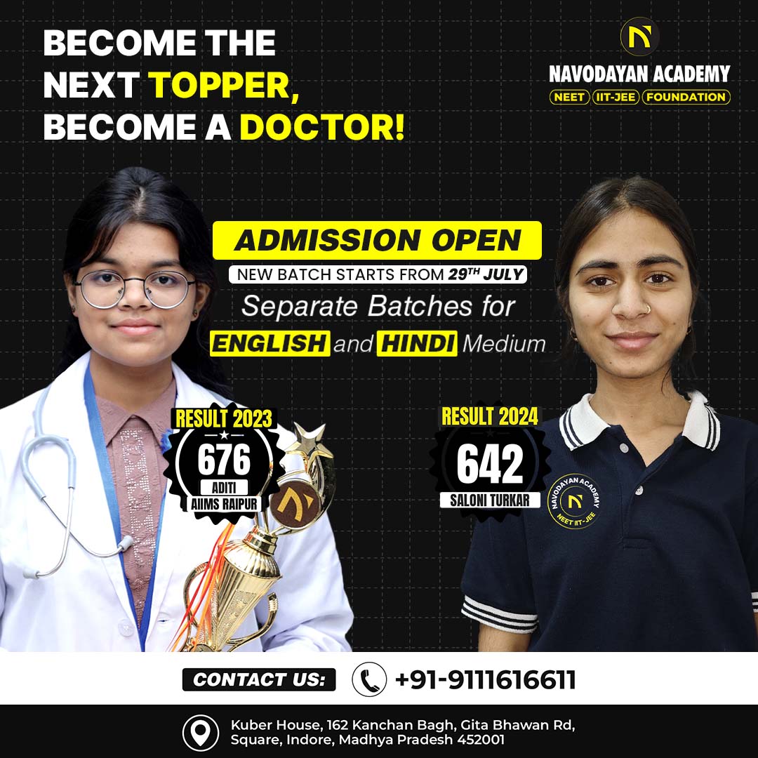 Navodayan Academy social media design by Himanshu Narwaria