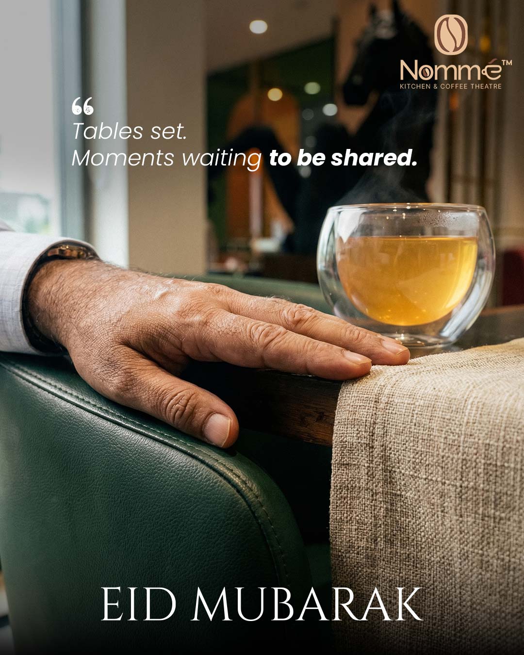 Nomme Kitchen & Coffee Theatre Instagram design by Himanshu Narwaria