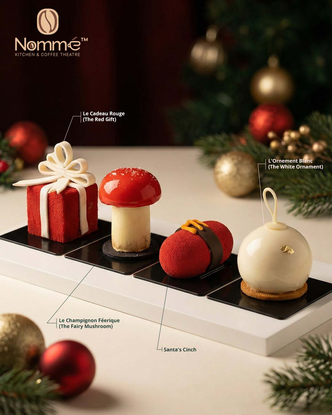 Nomme Kitchen & Coffee Theatre Instagram design by Himanshu Narwaria