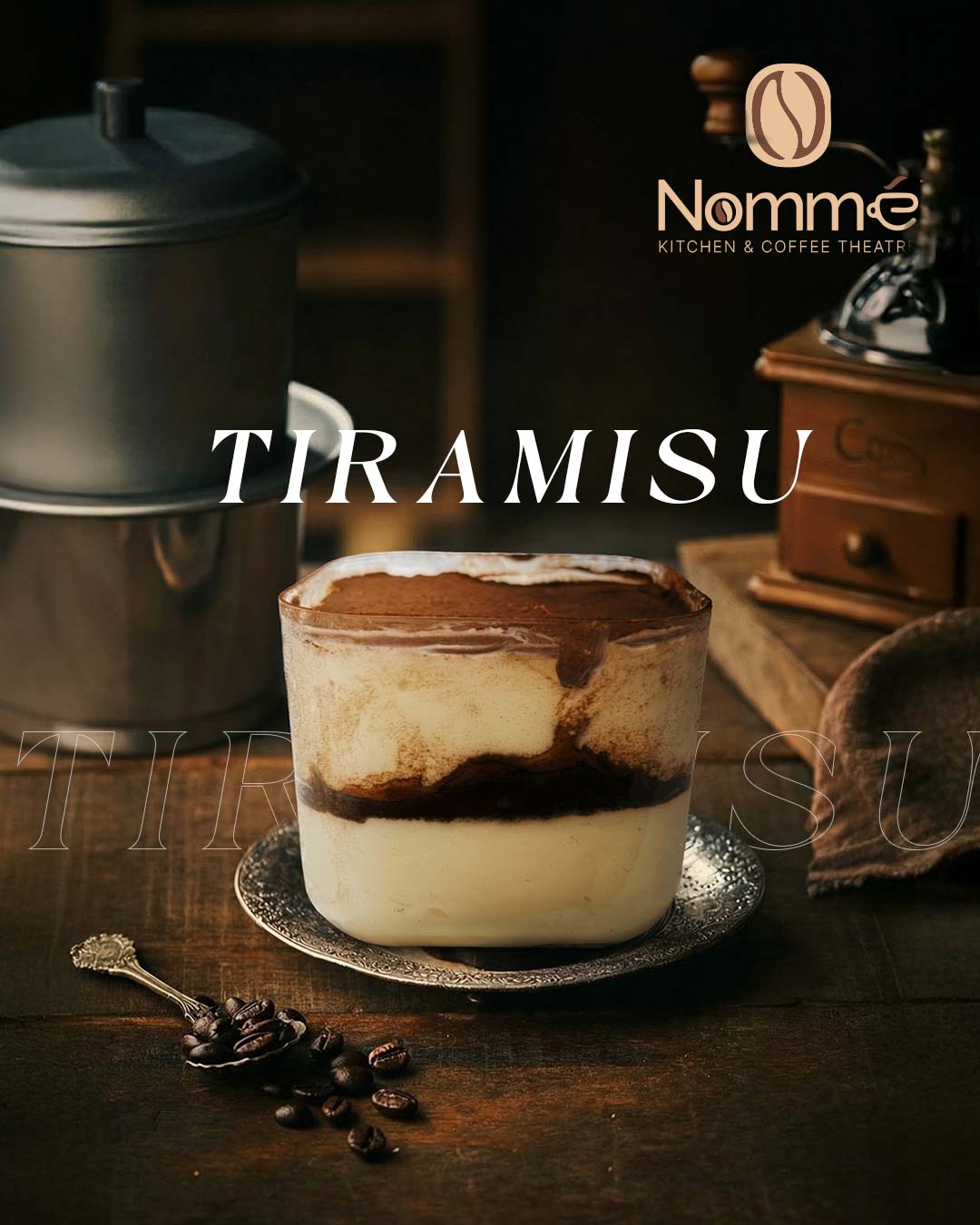 Nomme Kitchen & Coffee Theatre Instagram design by Himanshu Narwaria