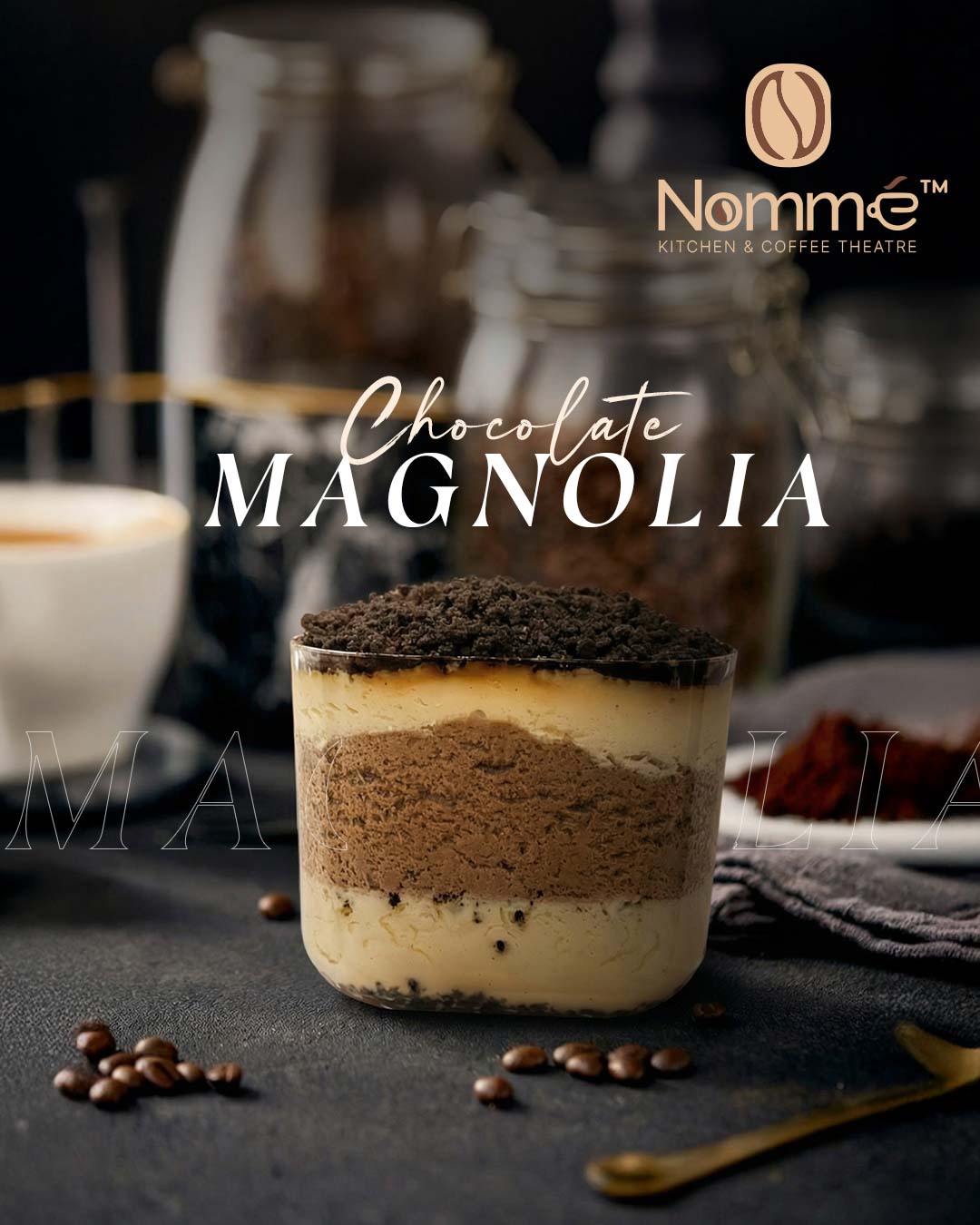 Nomme Kitchen & Coffee Theatre Instagram design by Himanshu Narwaria