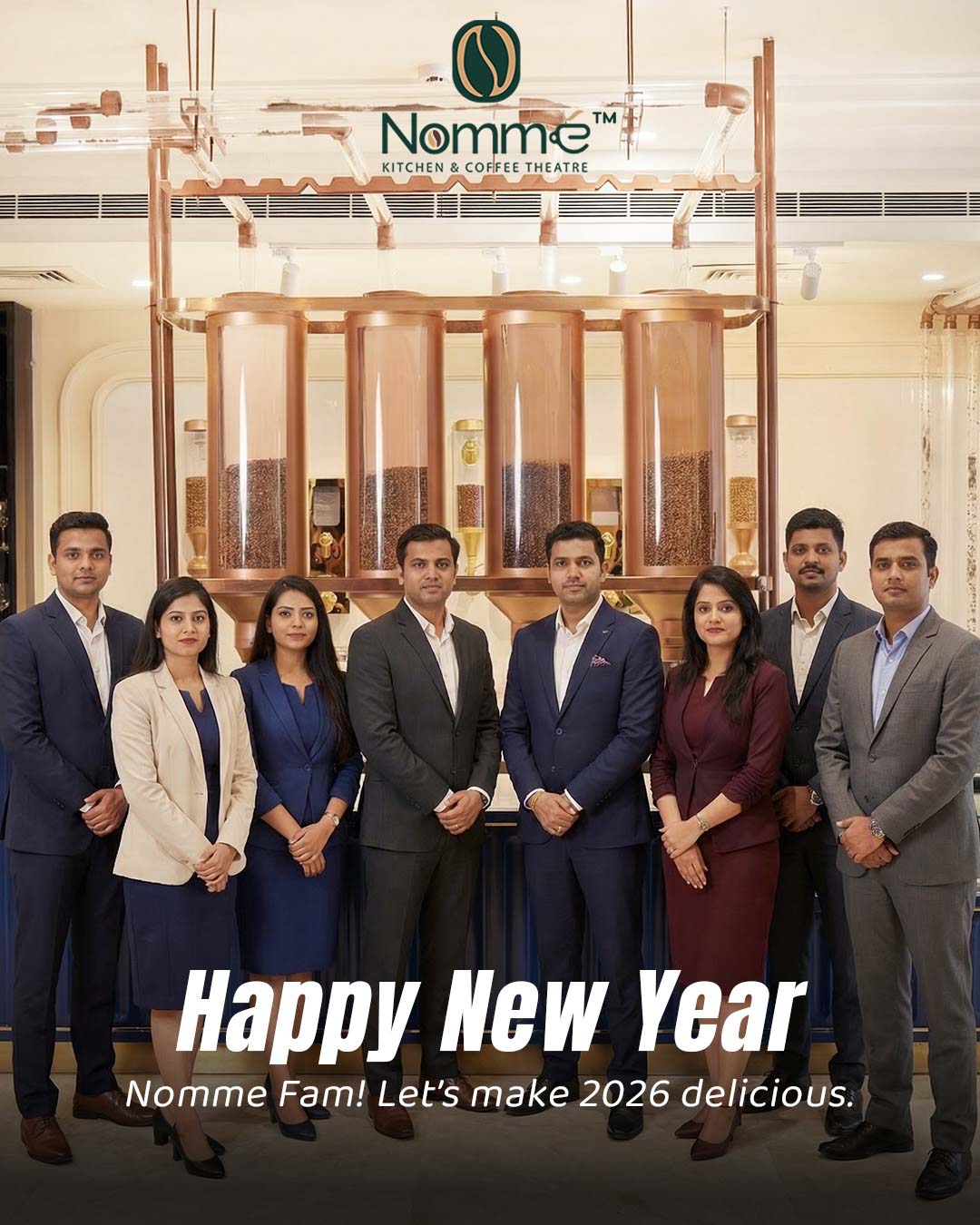 Nomme Kitchen & Coffee Theatre Instagram design by Himanshu Narwaria