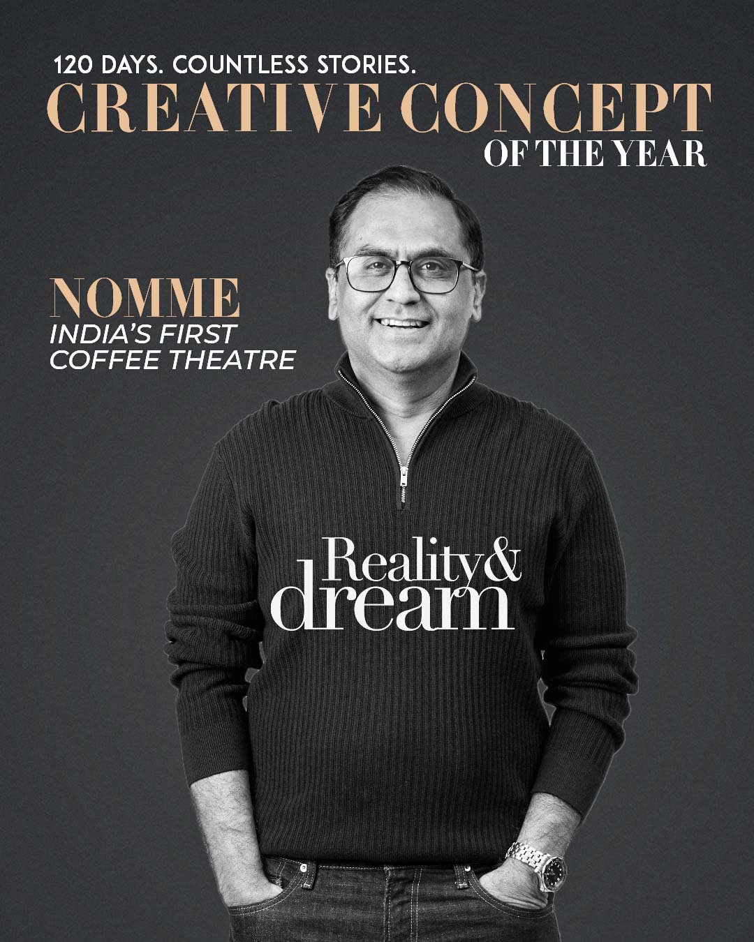 Nomme Kitchen & Coffee Theatre Instagram design by Himanshu Narwaria