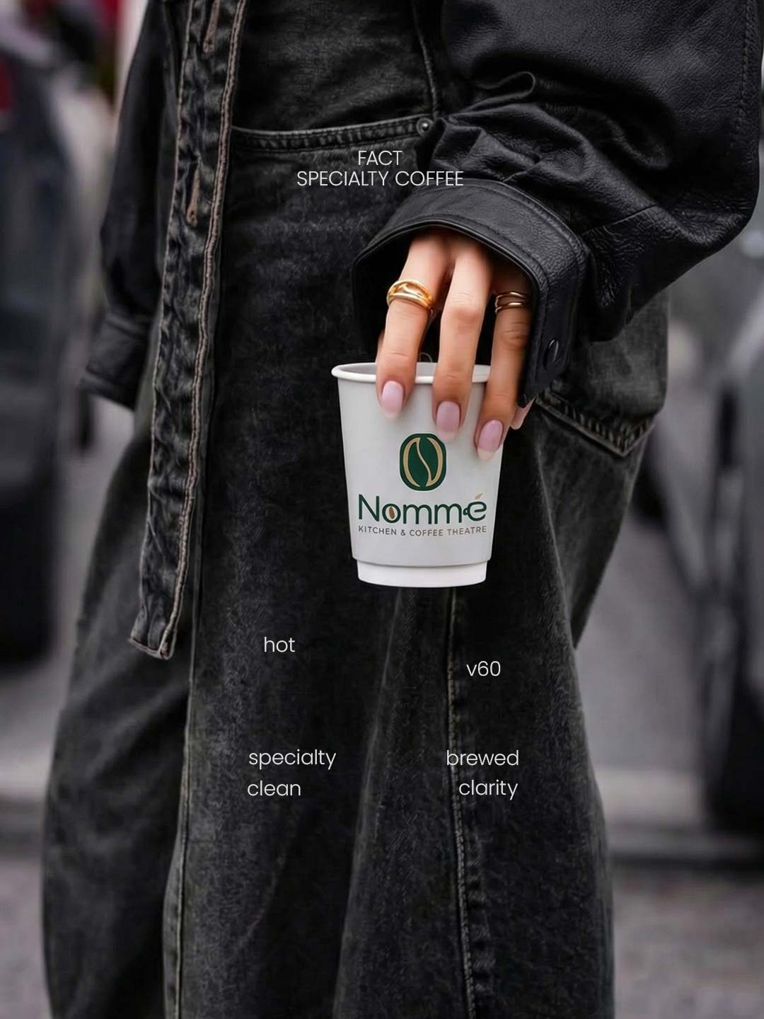 Nomme Kitchen & Coffee Theatre Instagram design by Himanshu Narwaria
