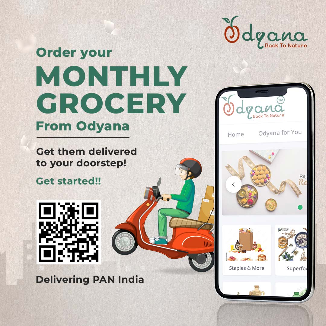 Odyana social media design by Himanshu Narwaria