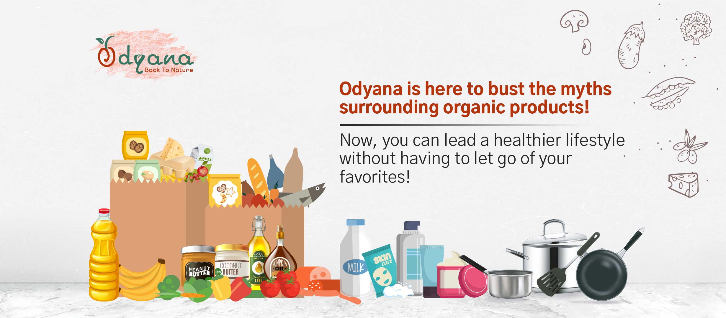 Odyana social media design by Himanshu Narwaria