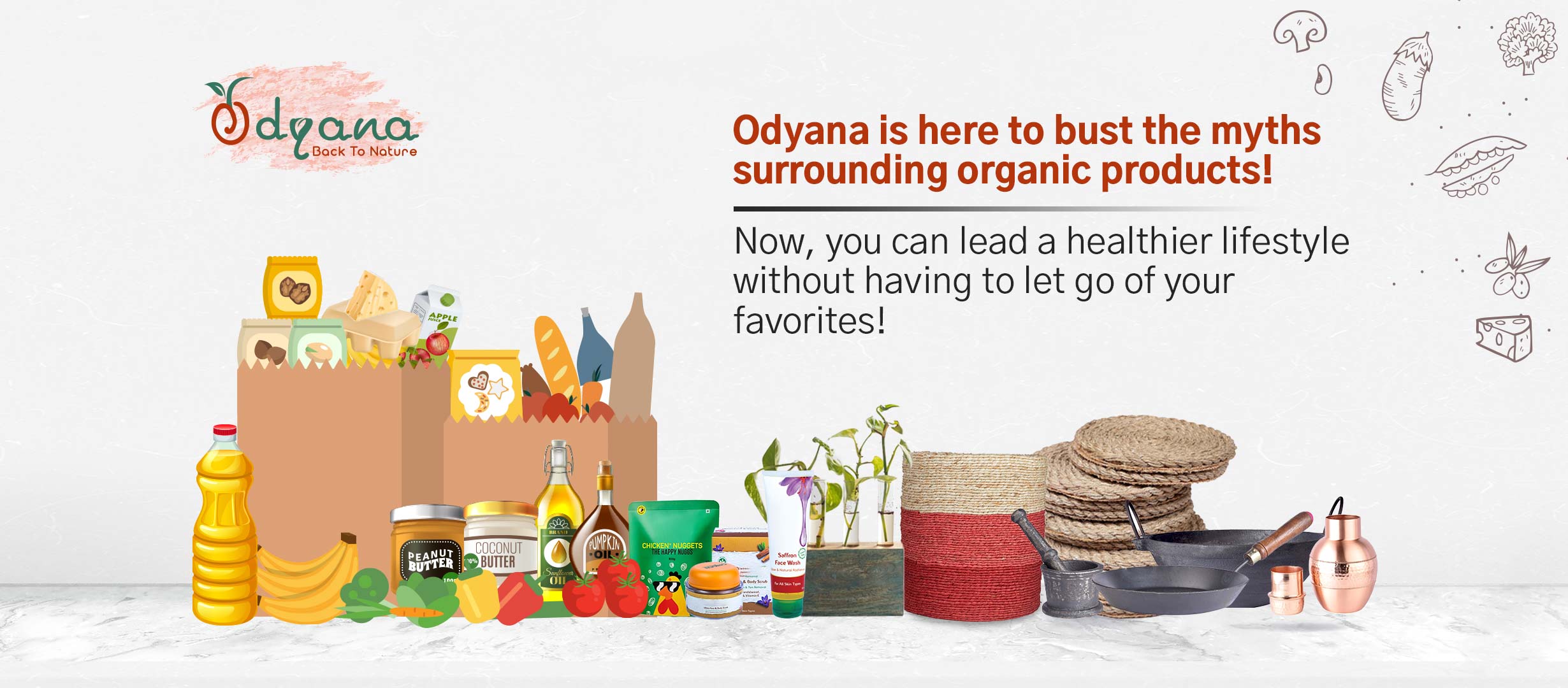 Odyana social media design by Himanshu Narwaria