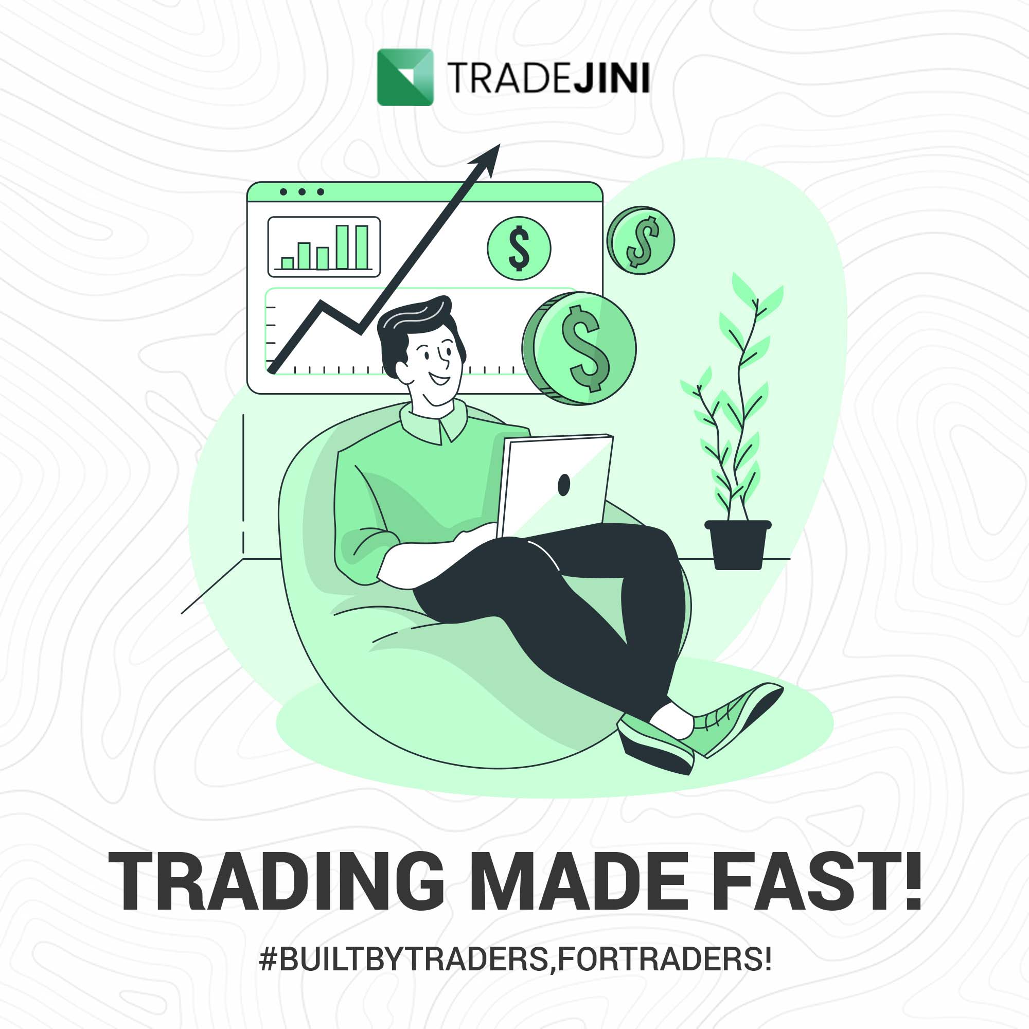 TradeJini social media design by Himanshu Narwaria