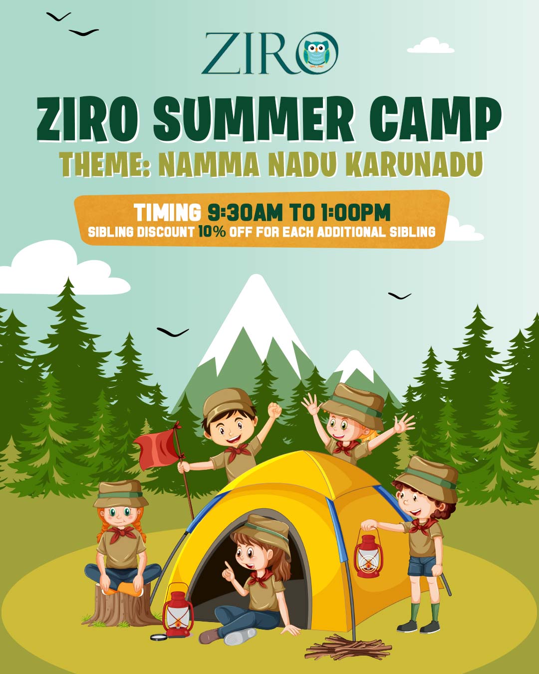 Ziro social media design by Himanshu Narwaria